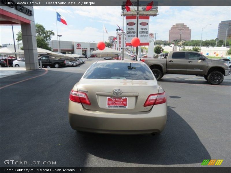 Desert Sand Metallic / Bisque 2009 Toyota Camry LE
