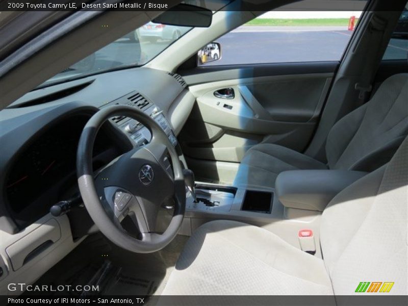 Desert Sand Metallic / Bisque 2009 Toyota Camry LE