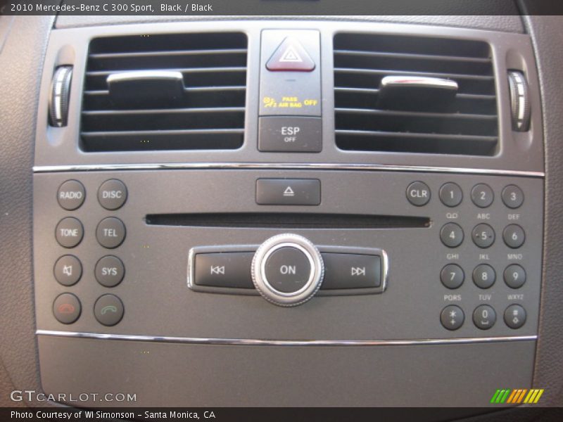 Black / Black 2010 Mercedes-Benz C 300 Sport