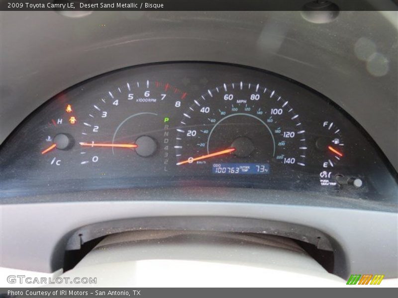 Desert Sand Metallic / Bisque 2009 Toyota Camry LE