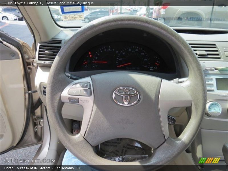 Desert Sand Metallic / Bisque 2009 Toyota Camry LE