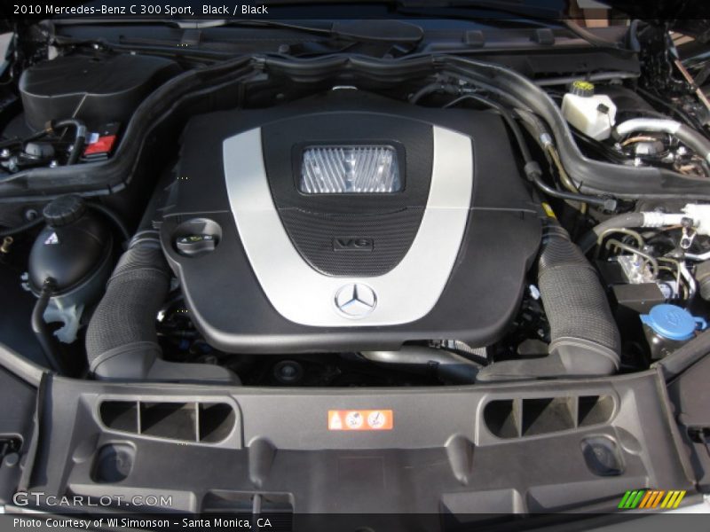Black / Black 2010 Mercedes-Benz C 300 Sport