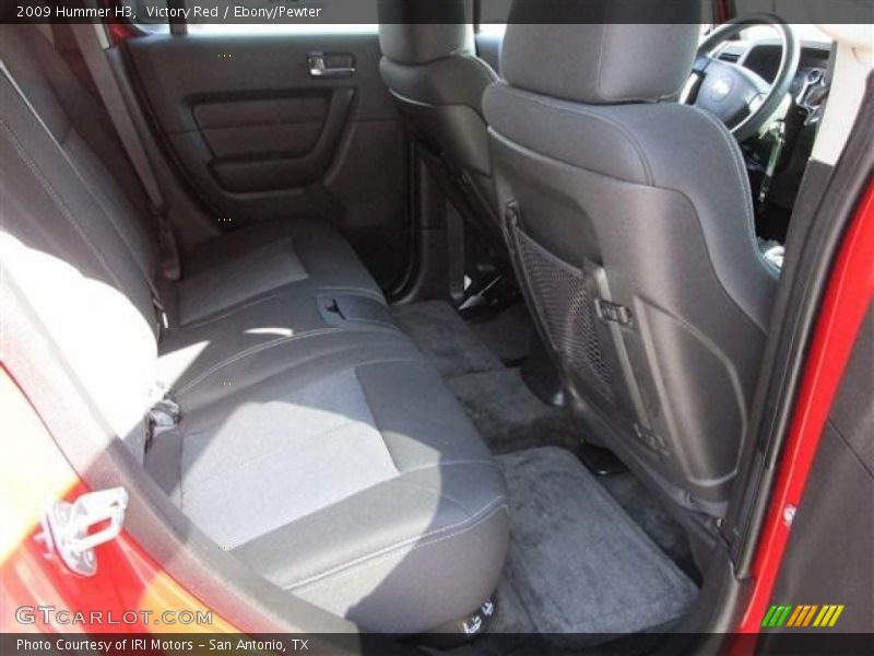 Victory Red / Ebony/Pewter 2009 Hummer H3
