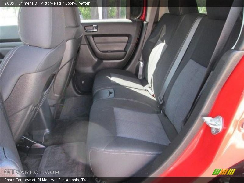 Rear Seat of 2009 H3 