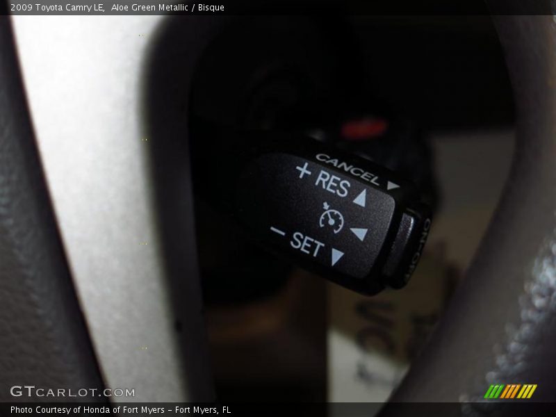 Aloe Green Metallic / Bisque 2009 Toyota Camry LE