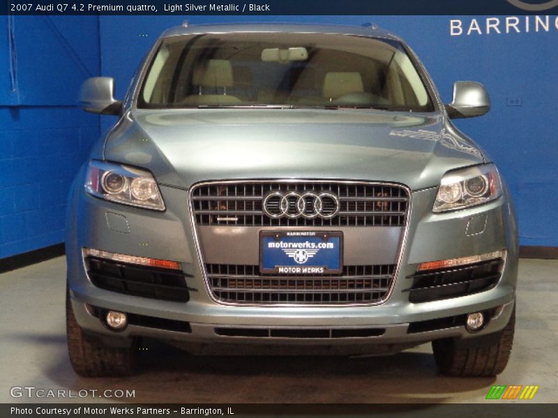 Light Silver Metallic / Black 2007 Audi Q7 4.2 Premium quattro