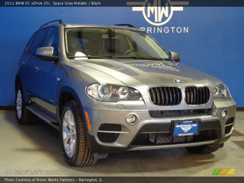 Space Gray Metallic / Black 2011 BMW X5 xDrive 35i
