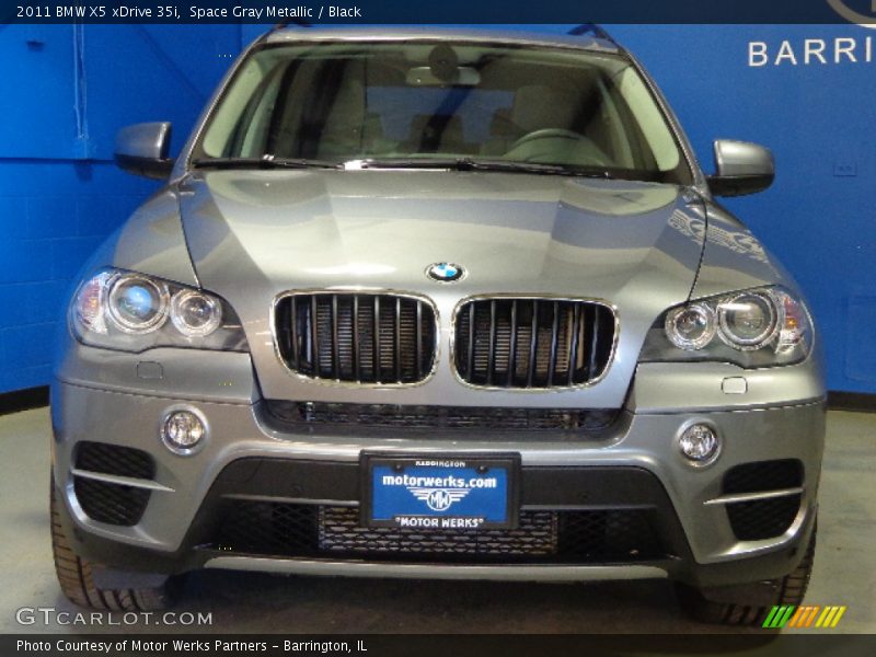 Space Gray Metallic / Black 2011 BMW X5 xDrive 35i