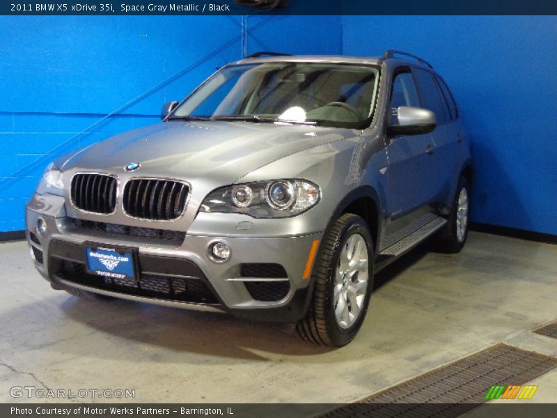 Space Gray Metallic / Black 2011 BMW X5 xDrive 35i
