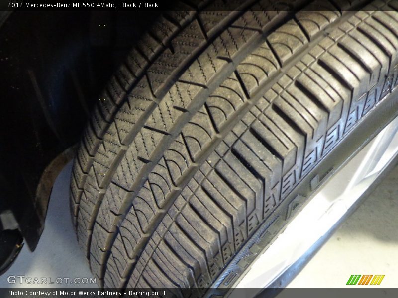 Black / Black 2012 Mercedes-Benz ML 550 4Matic