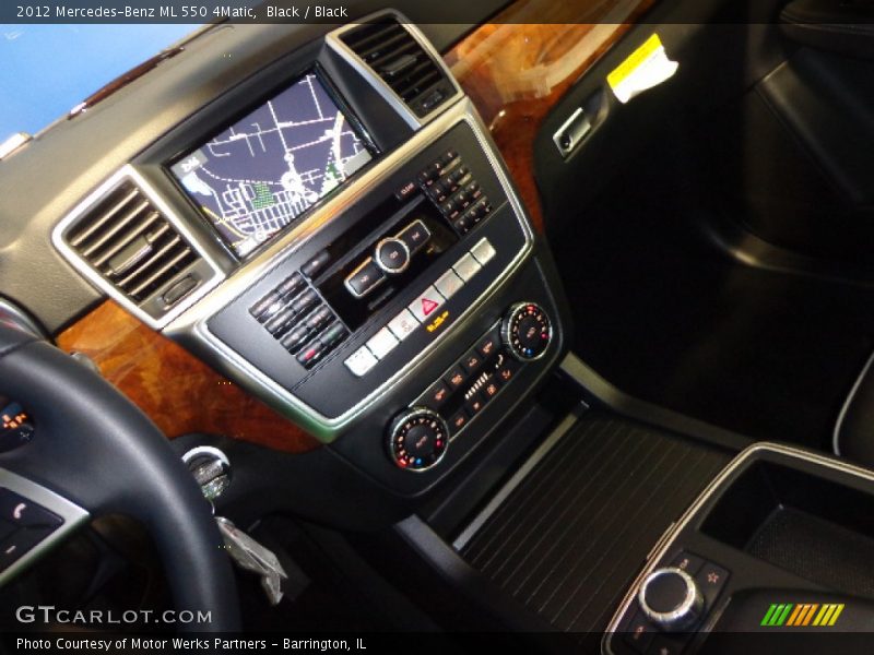 Black / Black 2012 Mercedes-Benz ML 550 4Matic
