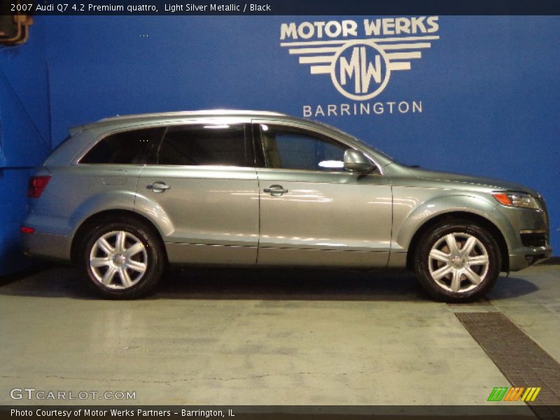 Light Silver Metallic / Black 2007 Audi Q7 4.2 Premium quattro