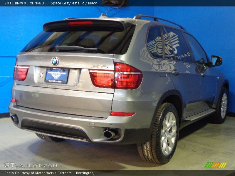 Space Gray Metallic / Black 2011 BMW X5 xDrive 35i