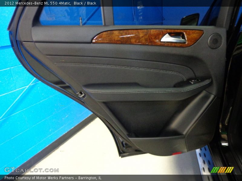 Black / Black 2012 Mercedes-Benz ML 550 4Matic