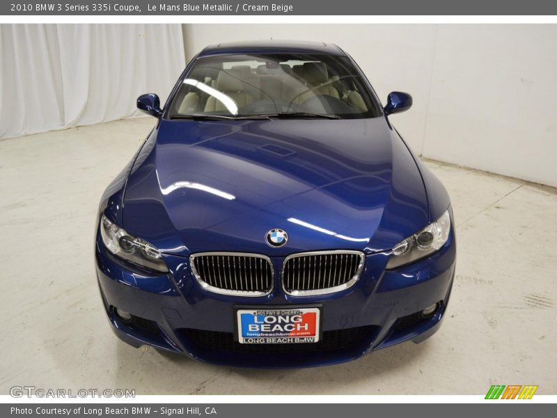 Le Mans Blue Metallic / Cream Beige 2010 BMW 3 Series 335i Coupe