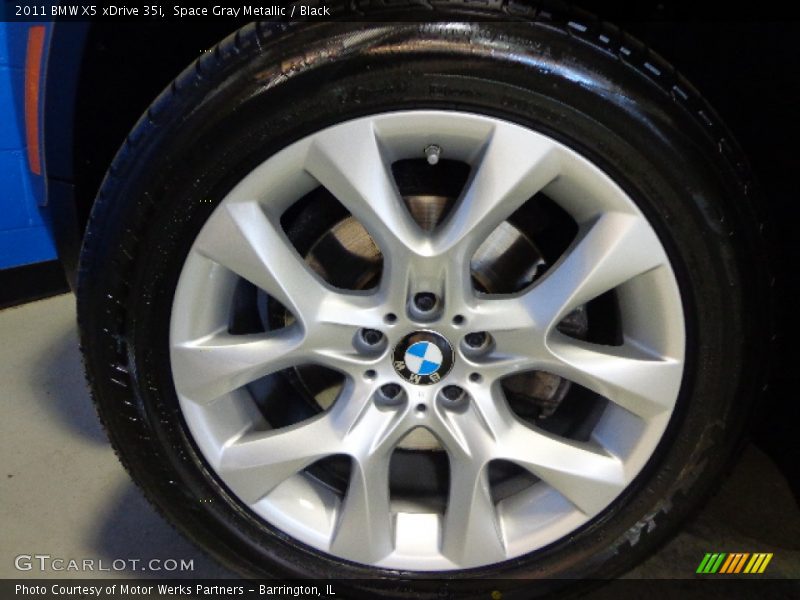 Space Gray Metallic / Black 2011 BMW X5 xDrive 35i