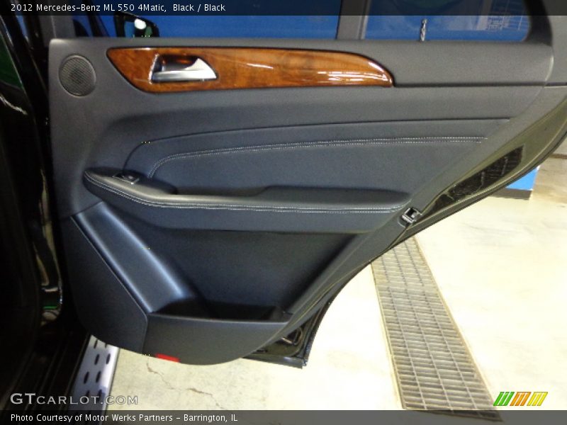 Black / Black 2012 Mercedes-Benz ML 550 4Matic