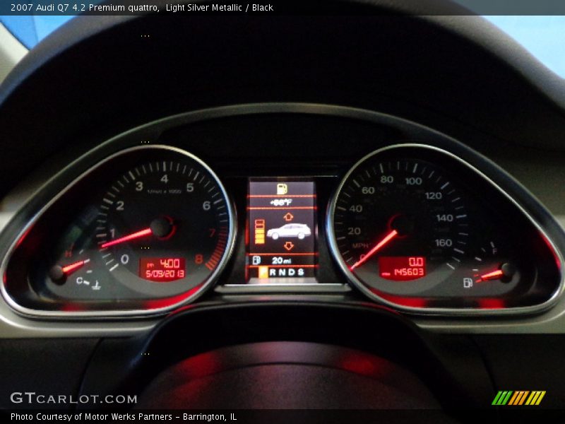 Light Silver Metallic / Black 2007 Audi Q7 4.2 Premium quattro