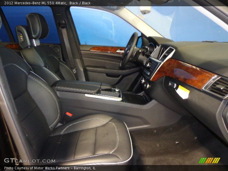 Black / Black 2012 Mercedes-Benz ML 550 4Matic