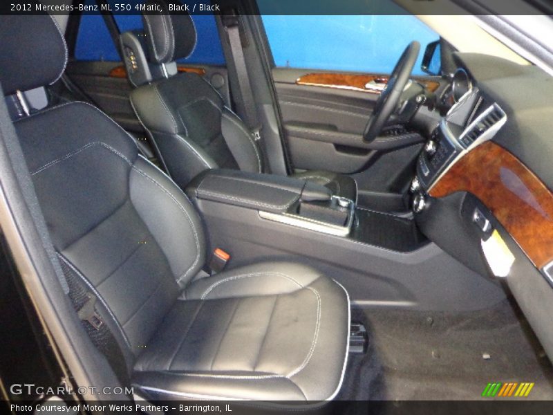 Black / Black 2012 Mercedes-Benz ML 550 4Matic