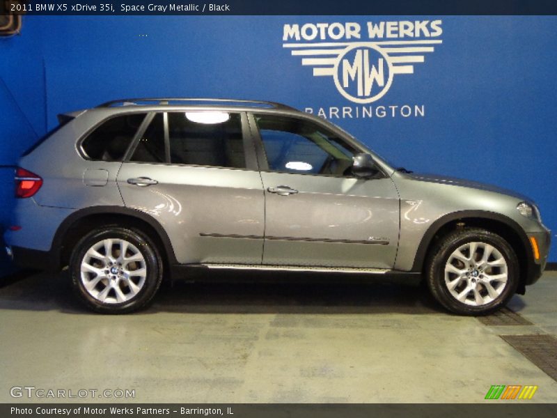 Space Gray Metallic / Black 2011 BMW X5 xDrive 35i