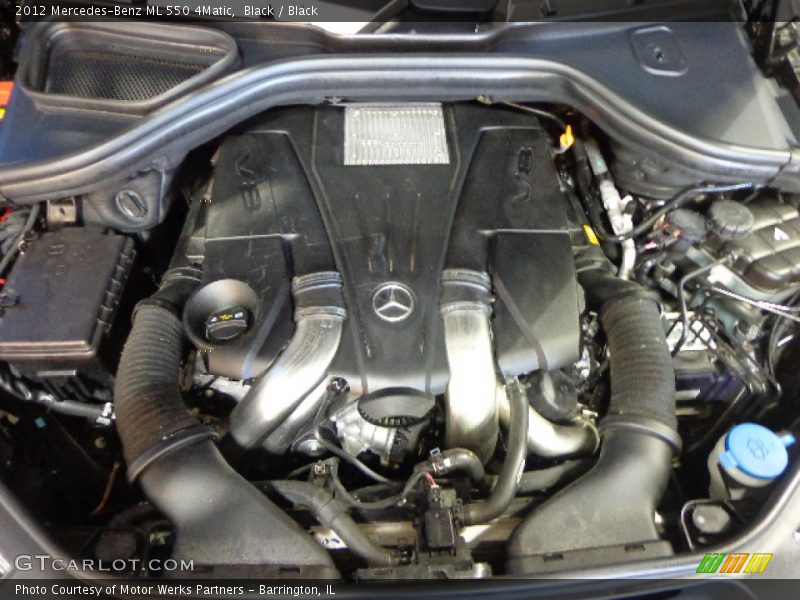 Black / Black 2012 Mercedes-Benz ML 550 4Matic