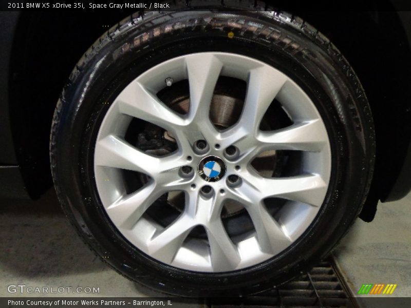 Space Gray Metallic / Black 2011 BMW X5 xDrive 35i