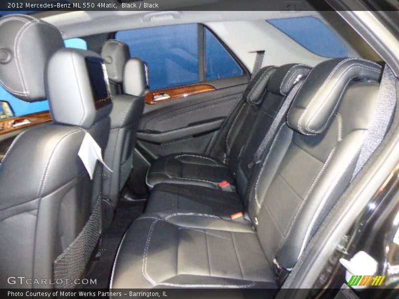 Black / Black 2012 Mercedes-Benz ML 550 4Matic