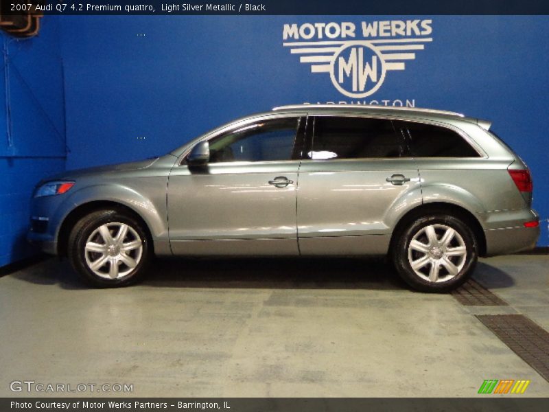 Light Silver Metallic / Black 2007 Audi Q7 4.2 Premium quattro