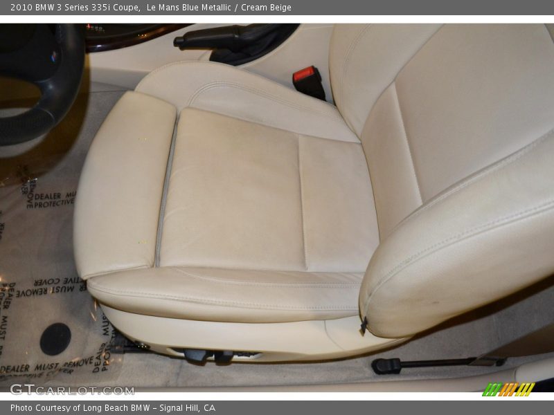 Le Mans Blue Metallic / Cream Beige 2010 BMW 3 Series 335i Coupe