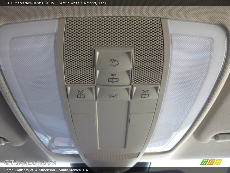 Arctic White / Almond/Black 2010 Mercedes-Benz GLK 350