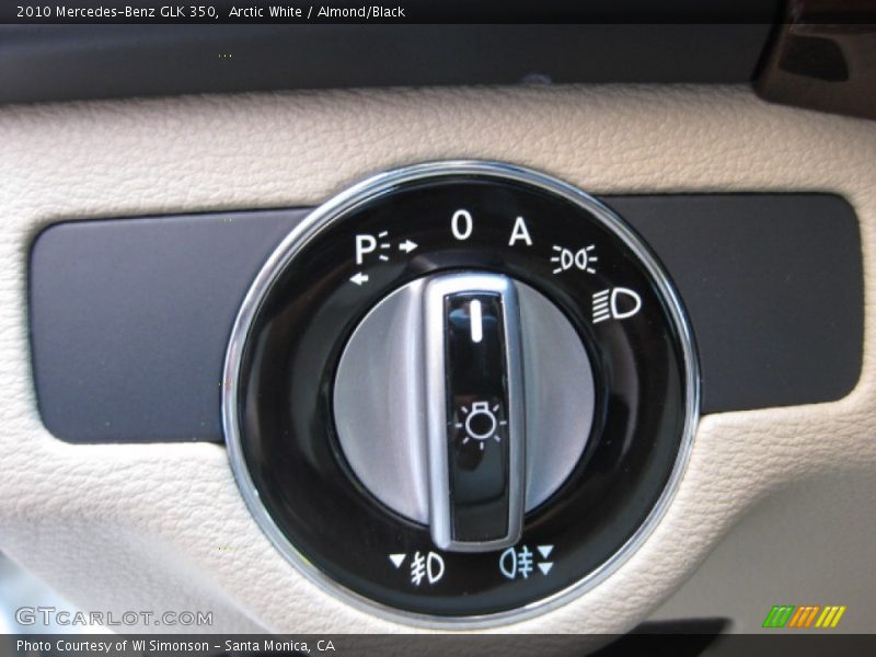 Arctic White / Almond/Black 2010 Mercedes-Benz GLK 350