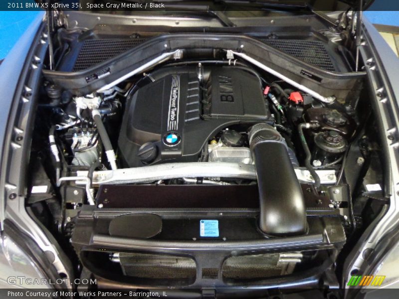 Space Gray Metallic / Black 2011 BMW X5 xDrive 35i