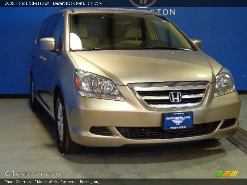 Desert Rock Metallic / Ivory 2005 Honda Odyssey EX