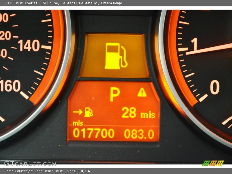 Le Mans Blue Metallic / Cream Beige 2010 BMW 3 Series 335i Coupe