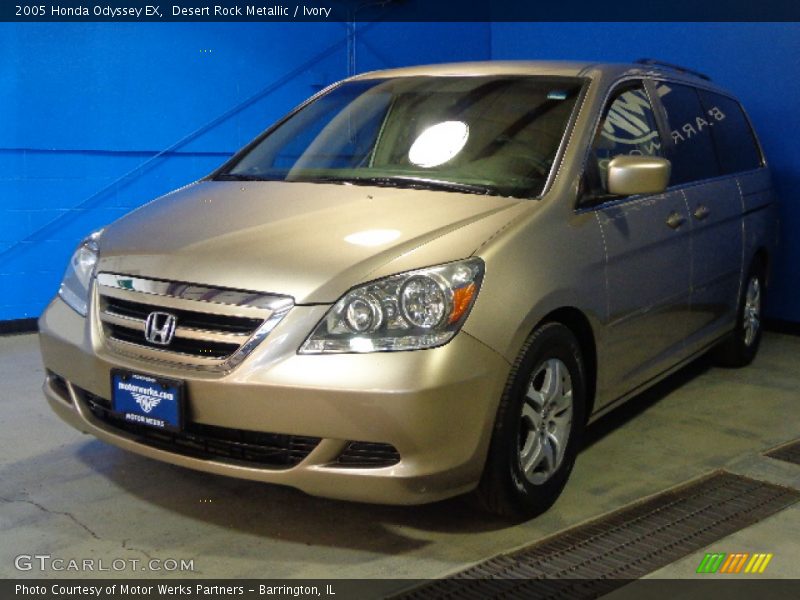 Desert Rock Metallic / Ivory 2005 Honda Odyssey EX