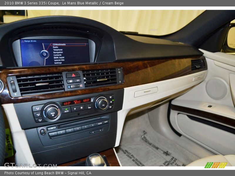 Le Mans Blue Metallic / Cream Beige 2010 BMW 3 Series 335i Coupe