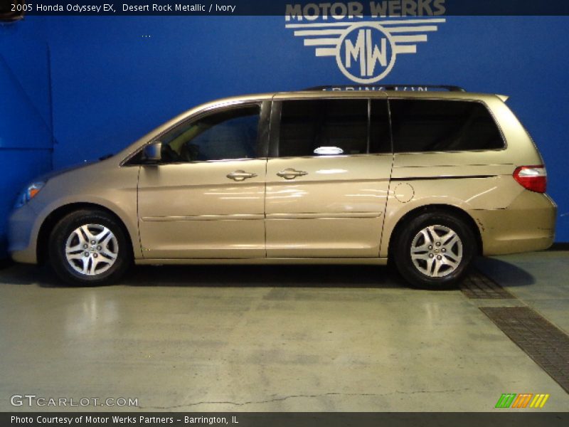 Desert Rock Metallic / Ivory 2005 Honda Odyssey EX