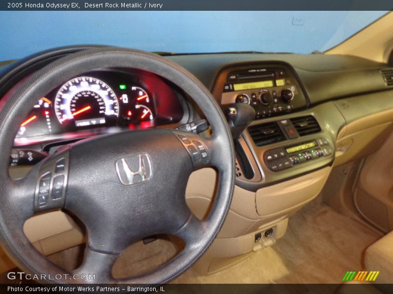 Desert Rock Metallic / Ivory 2005 Honda Odyssey EX