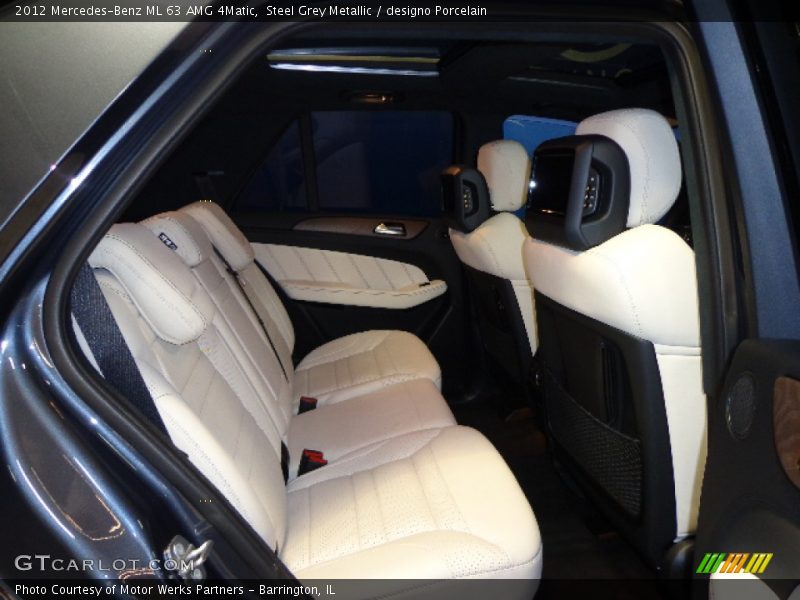 Rear Seat of 2012 ML 63 AMG 4Matic