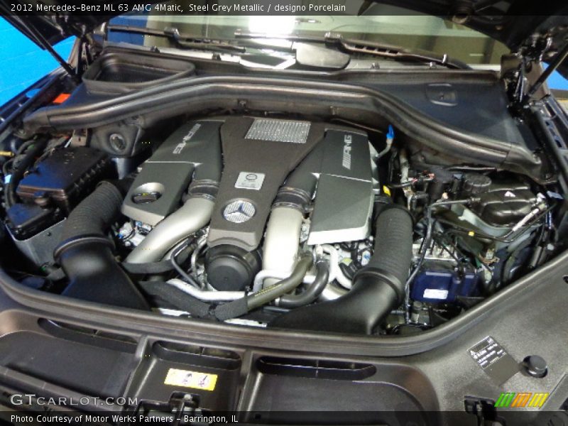  2012 ML 63 AMG 4Matic Engine - 5.5 Liter AMG DI Twin Turbocharged DOHC 32-Valve VVT V8