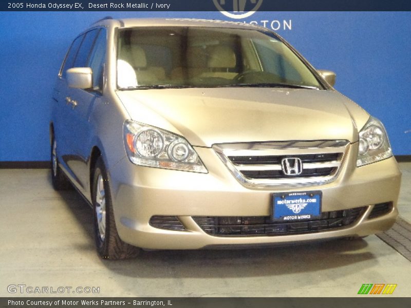 Desert Rock Metallic / Ivory 2005 Honda Odyssey EX