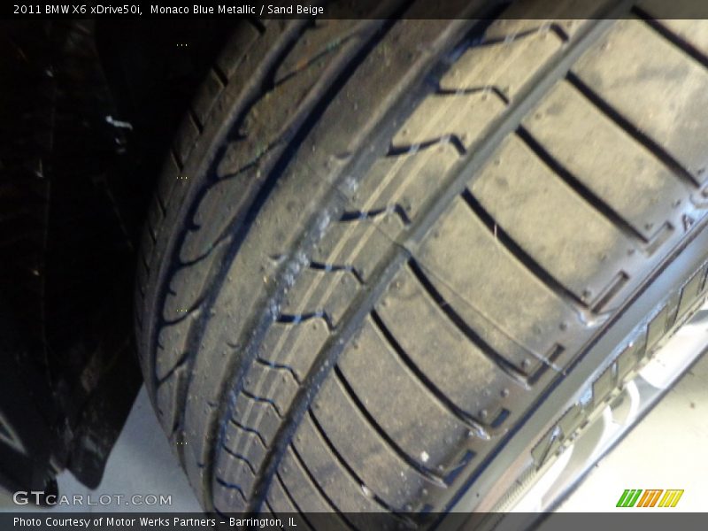 Monaco Blue Metallic / Sand Beige 2011 BMW X6 xDrive50i