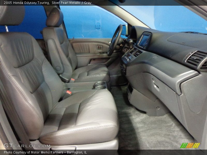 Silver Pearl Metallic / Gray 2005 Honda Odyssey Touring