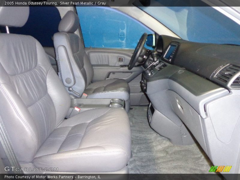 Silver Pearl Metallic / Gray 2005 Honda Odyssey Touring