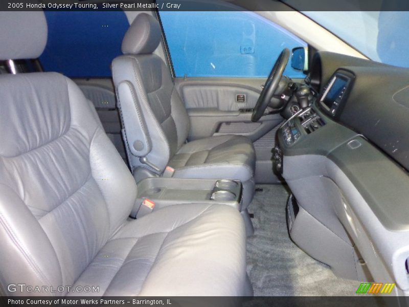 Silver Pearl Metallic / Gray 2005 Honda Odyssey Touring