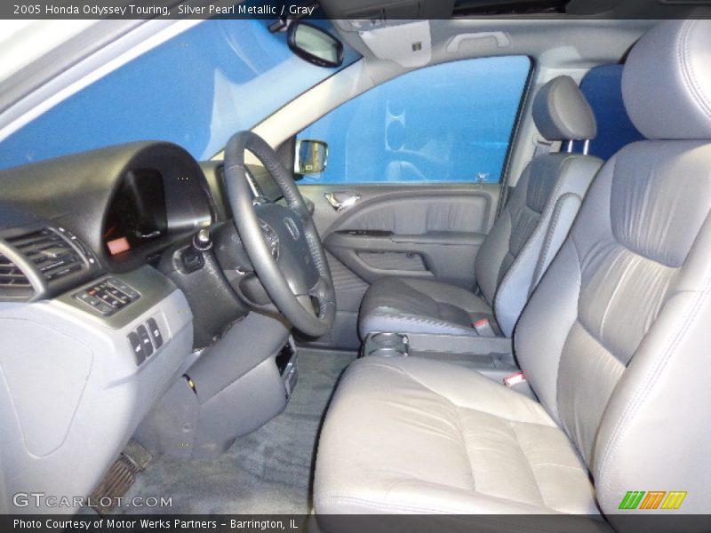 Silver Pearl Metallic / Gray 2005 Honda Odyssey Touring