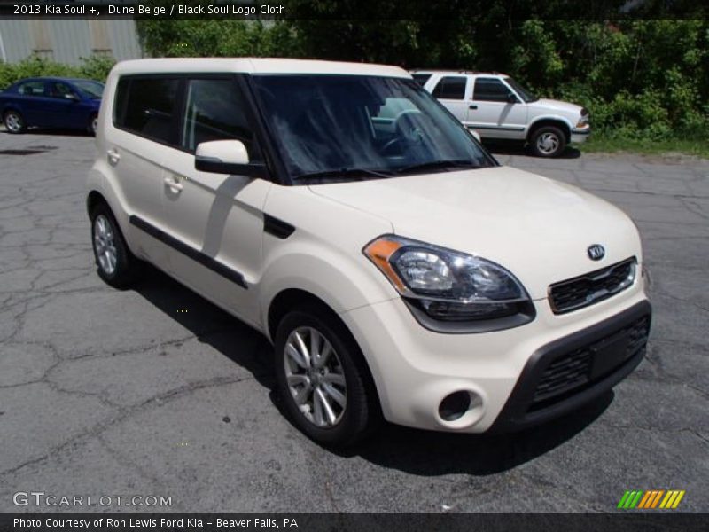 Dune Beige / Black Soul Logo Cloth 2013 Kia Soul +