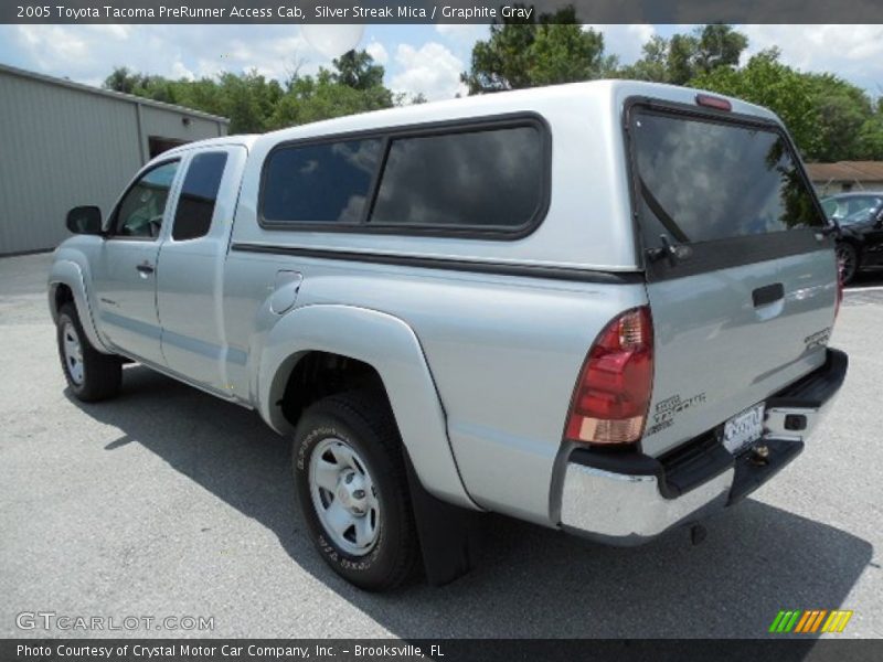 Silver Streak Mica / Graphite Gray 2005 Toyota Tacoma PreRunner Access Cab