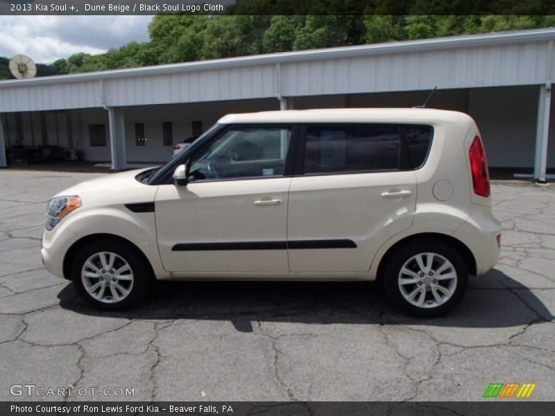 Dune Beige / Black Soul Logo Cloth 2013 Kia Soul +